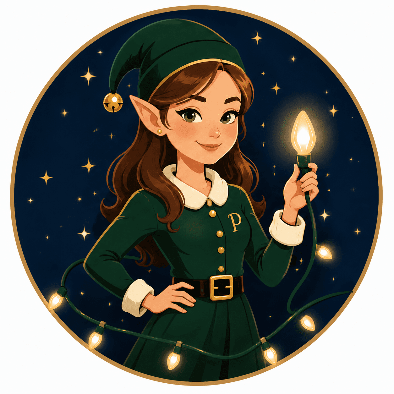 Penny the Elf, Penn Holiday Lights mascot